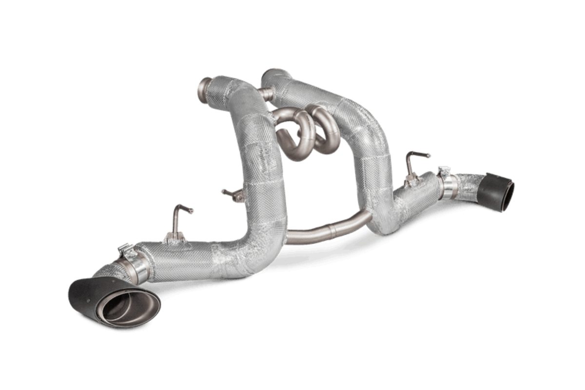 McLaren 570 - exhaust