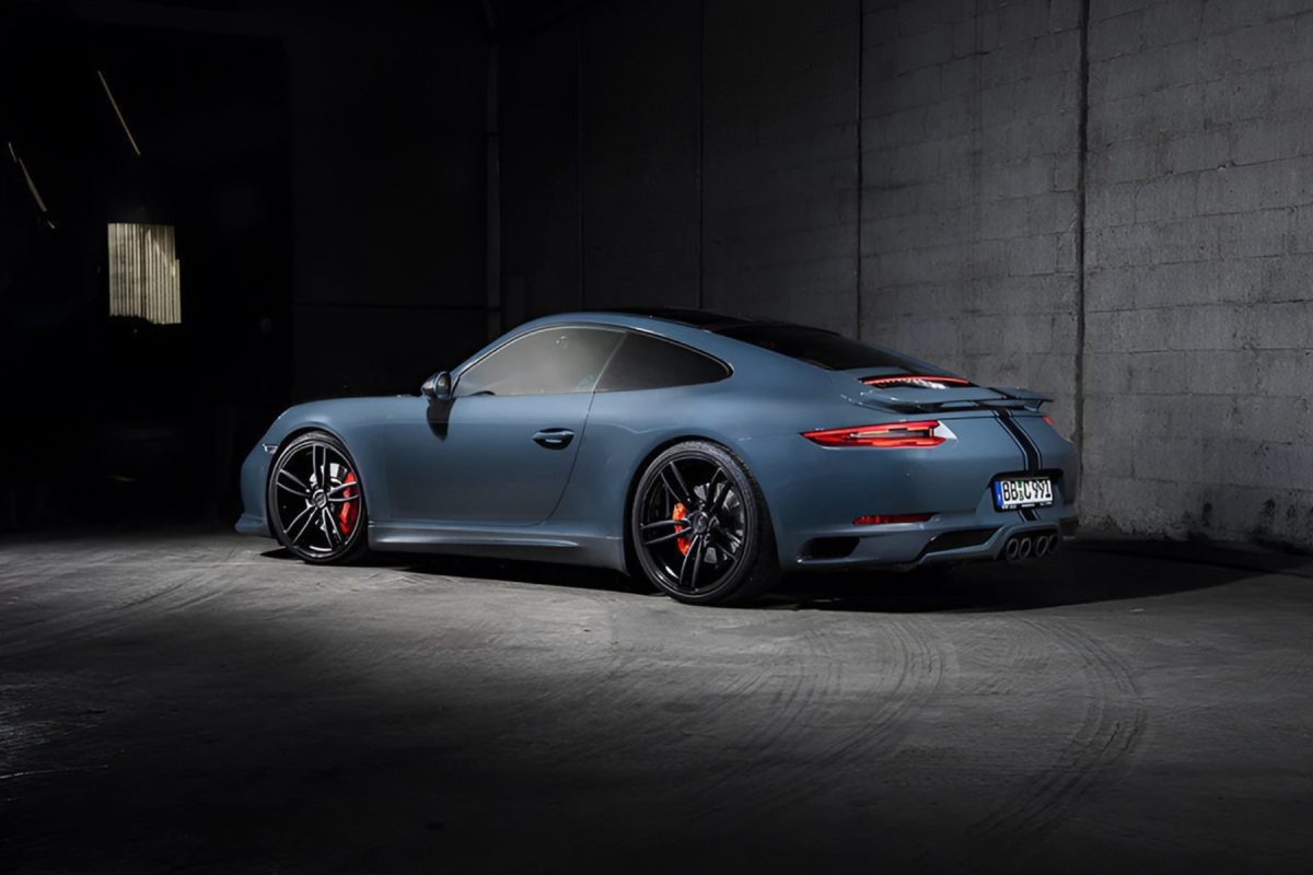 Porsche 991 Gets Precision Handling With TECHART Springs 3 Porsche 991 - rear