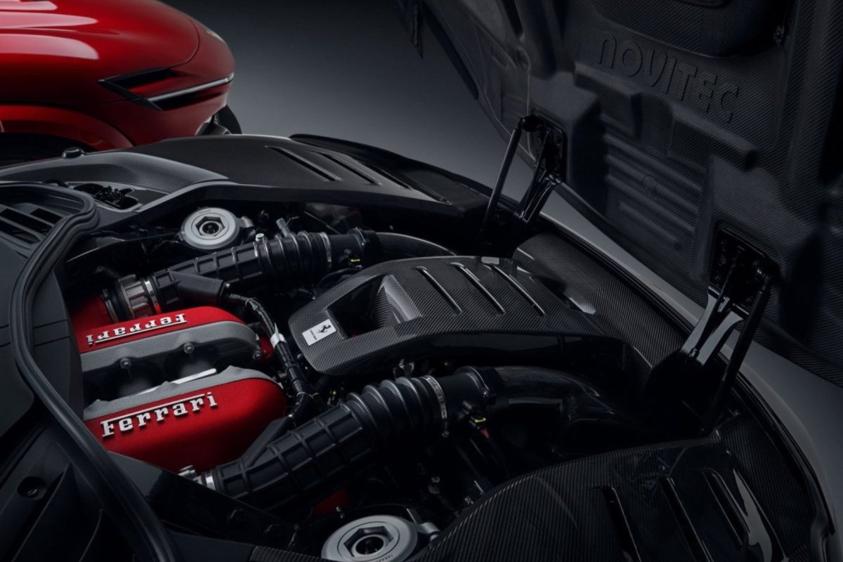 Ferrari Purosangue - engine