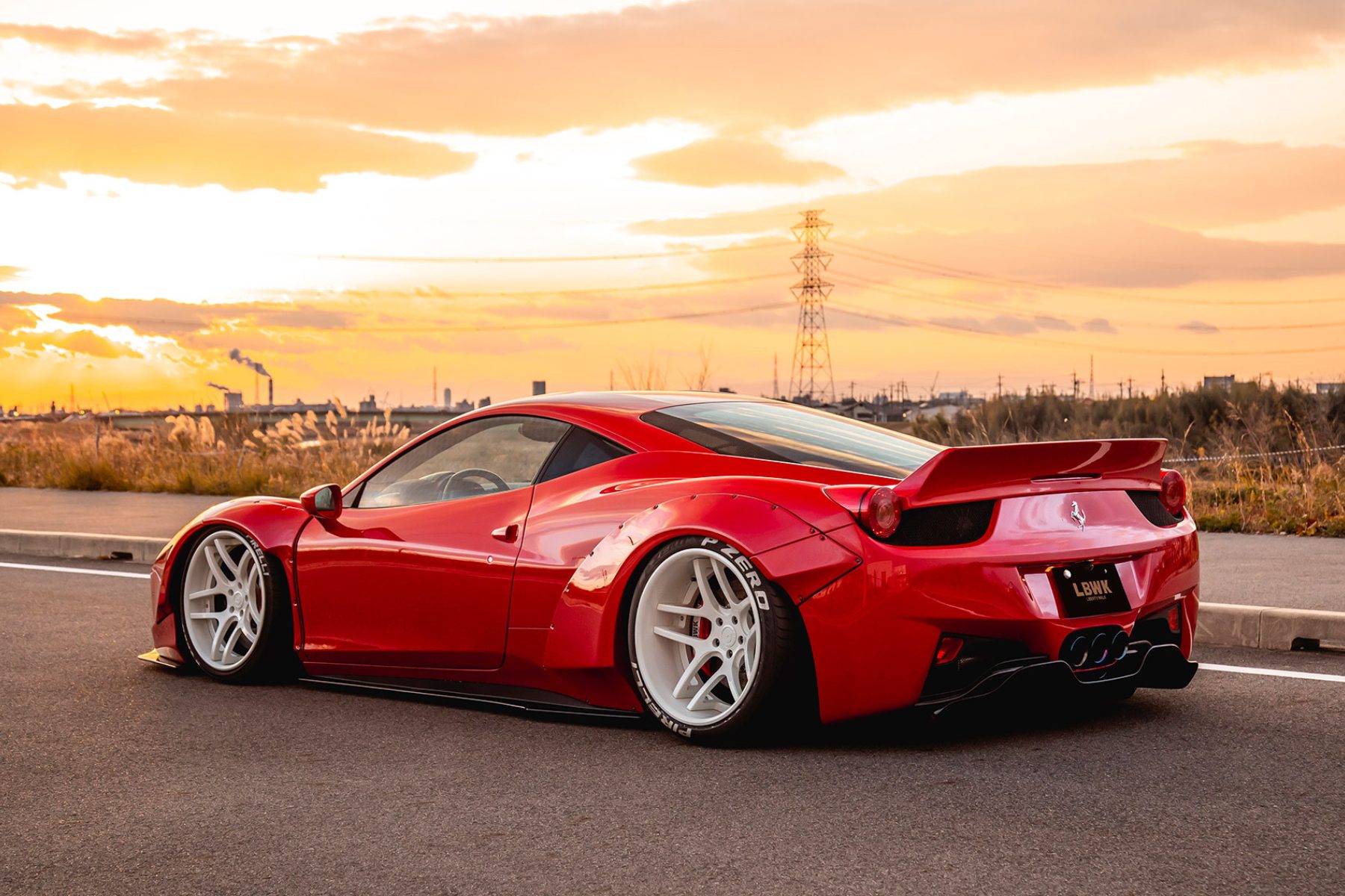 Ferrari 458 Italia Liberty Walk Kit Redefines Exotic Style