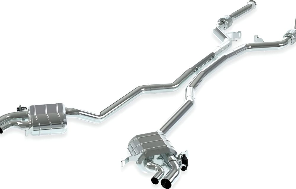 Capristo Valved Exhaust System w/ Mid-Pipes for C192 Mercedes-AMG GT 63 [02MB08903034]
