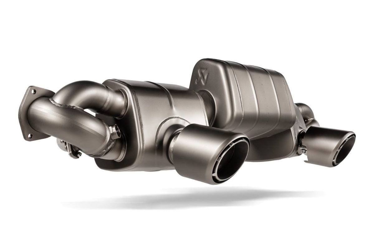 Porsche 718 - exhaust