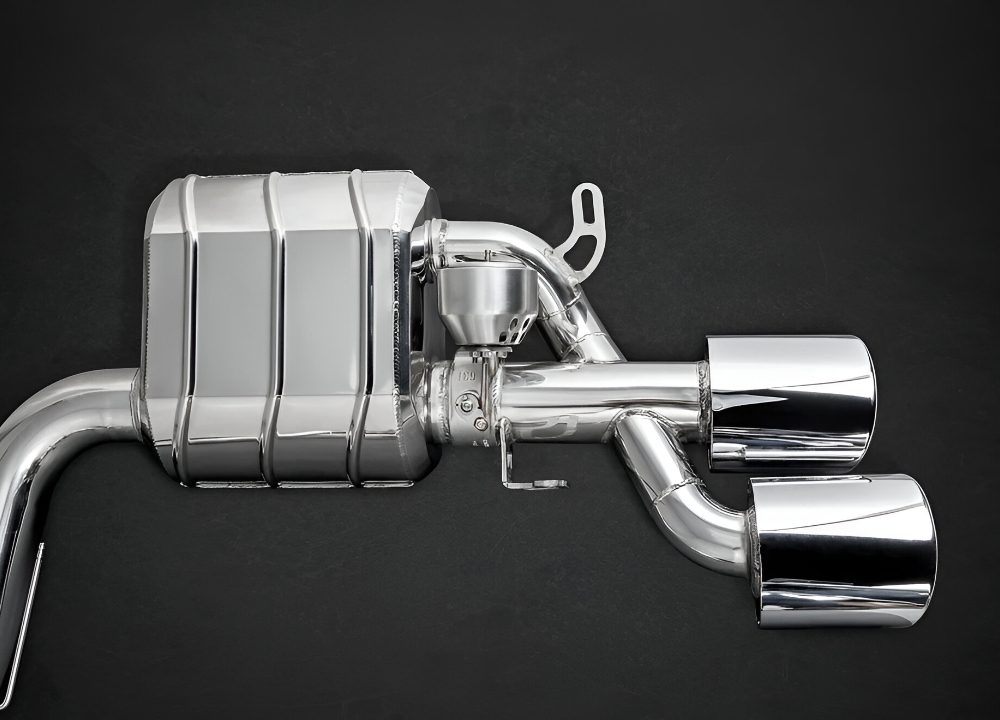 Capristo CES3 Valved Exhaust System w/ Mid-Silencer Replacements for W204 Mercedes-Benz C 63 AMG Black Series [02MB02003018]