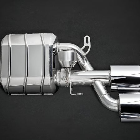 Capristo CES3 Valved Exhaust System w/ Mid-Silencer Replacements for W204 Mercedes-Benz C 63 AMG Black Series [02MB02003018]