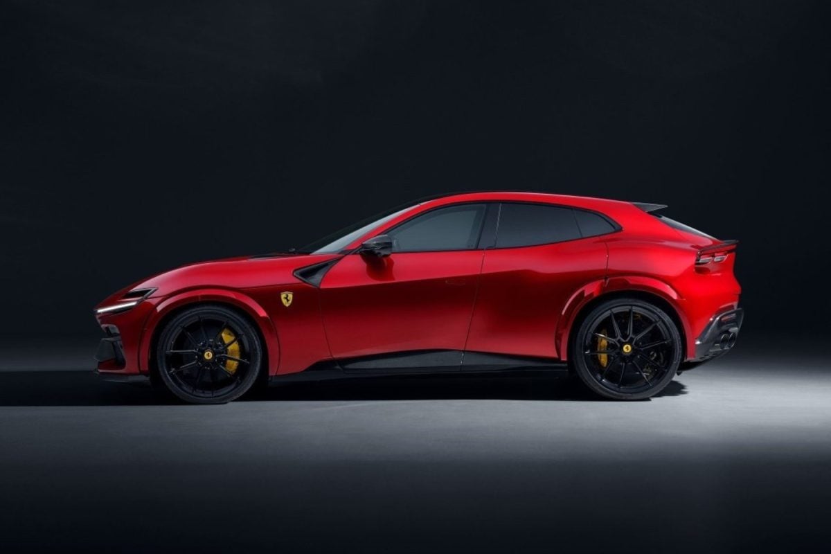 Ferrari Purosangue - side