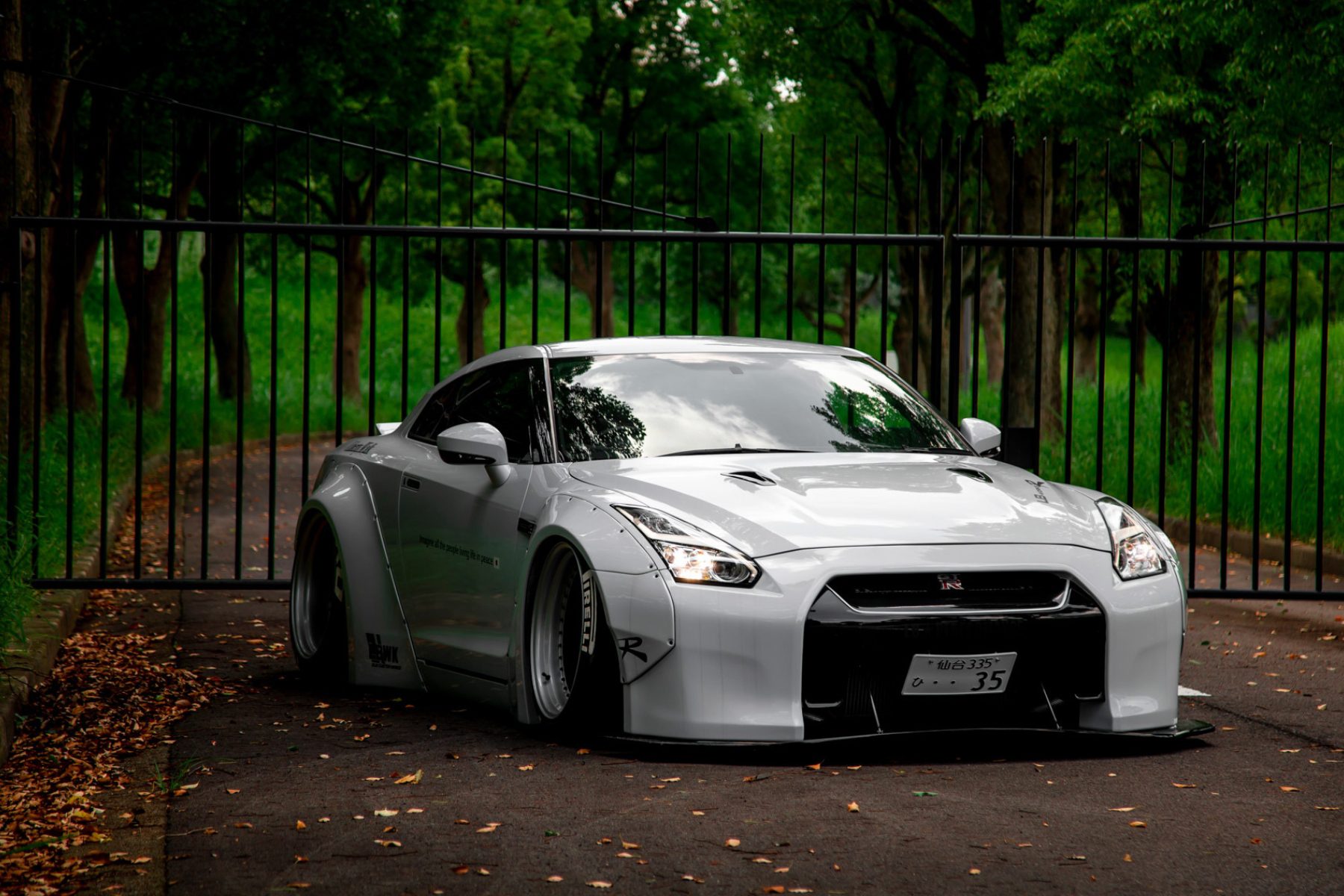 R35 Nissan GT-R Unleashed: Liberty Walk Strikes Hard