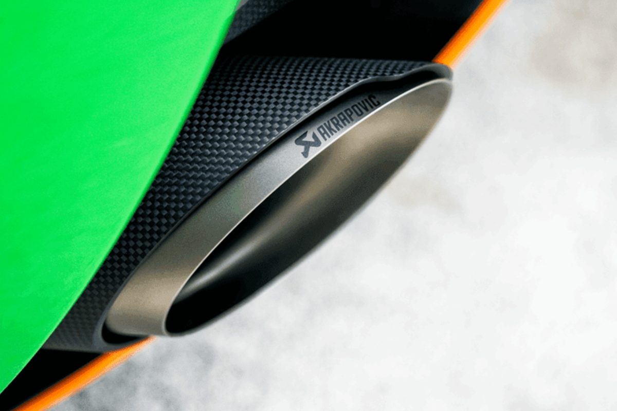 McLaren 570 - exhaust