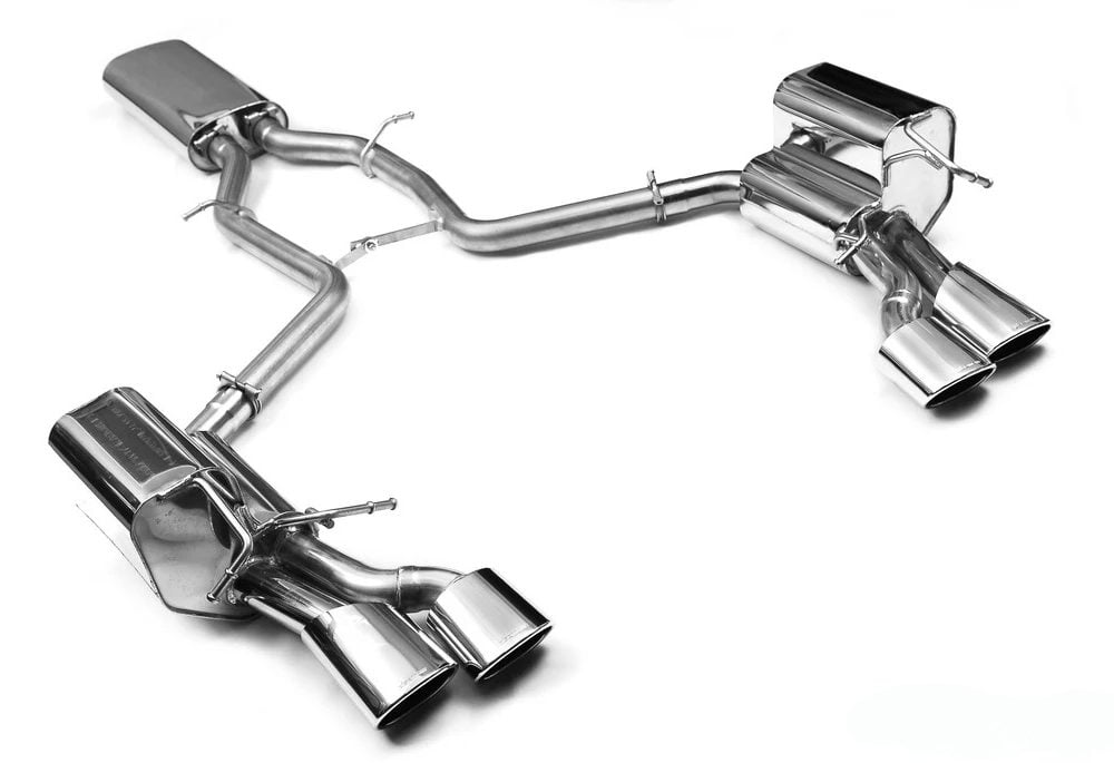 Eisenmann Rear Muffler for W204 Mercedes-Benz C250 (facelift)