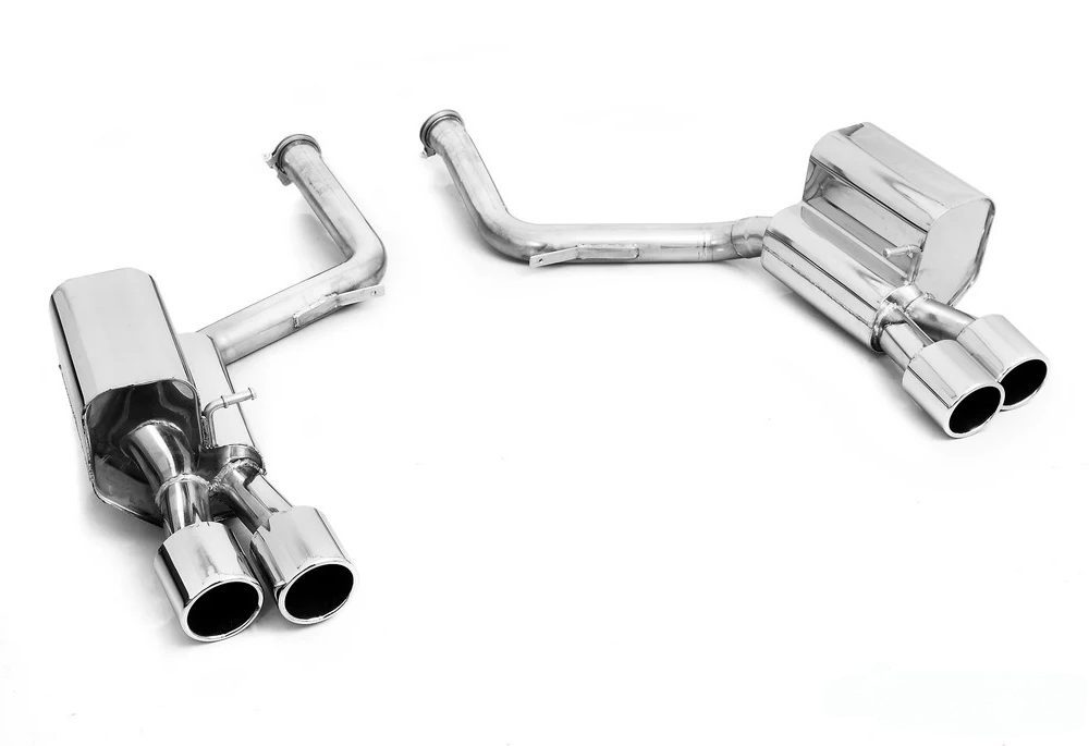 Eisenmann Rear Mufflers for 970 Porsche Panamera 4, 4S & Turbo