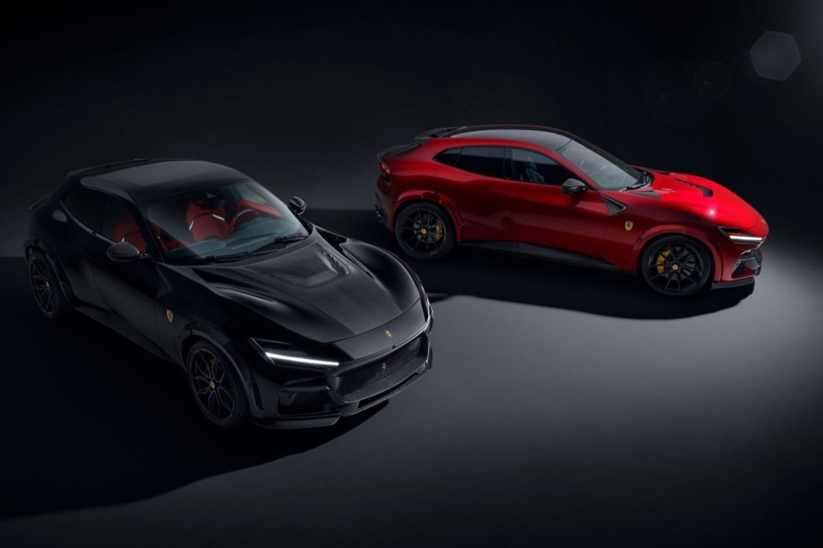 Ferrari Purosangue - black and red 