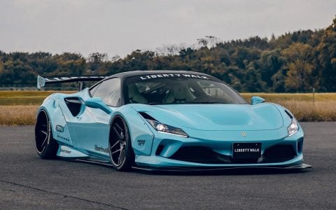 Ferrari F8 Shatters Tradition With Liberty Walk