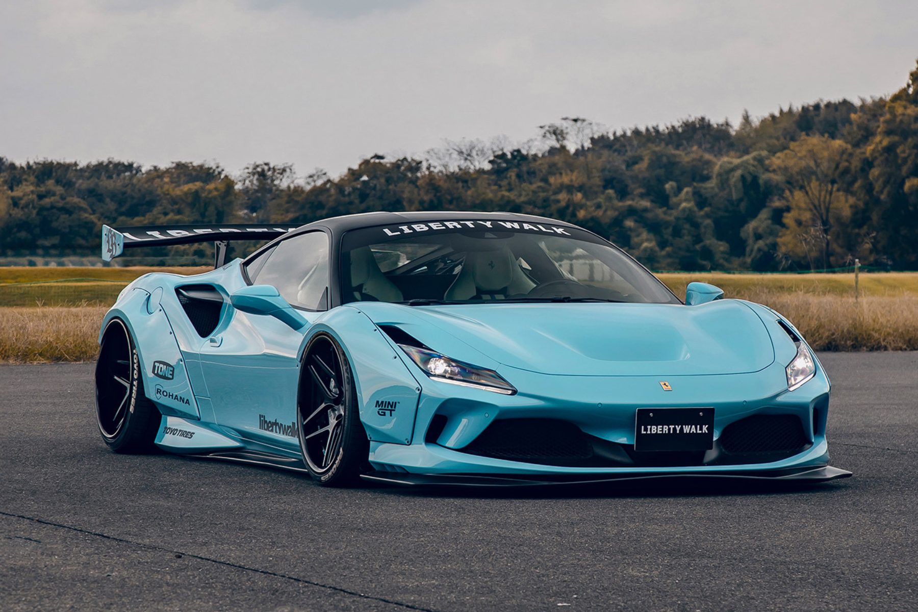 Ferrari F8 Shatters Tradition With Liberty Walk
