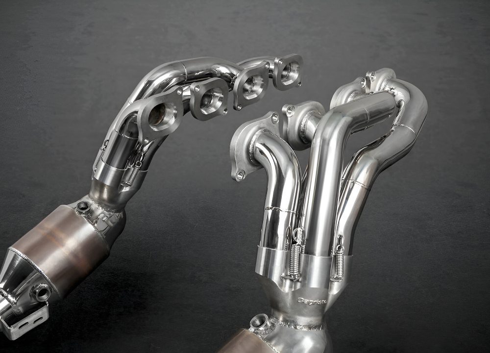 Capristo Race Headers w/ Secondary Race Pipes for W204 Mercedes-Benz C 63 AMG & C 63 AMG Black Series [02MB02005004] - Headers