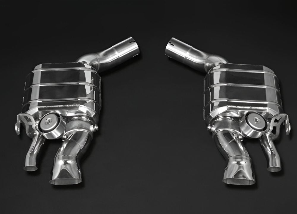 Capristo Valved Exhaust System with Mid-Pipes for Bentley Continental GT W12 / GTC / GT Speed [02BE04103015]