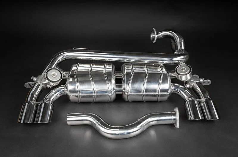 Capristo Valved X-Pipe Exhaust System w/ Race Pipes for F106 Ferrari 328 GTB & GTS [02FE05803007]