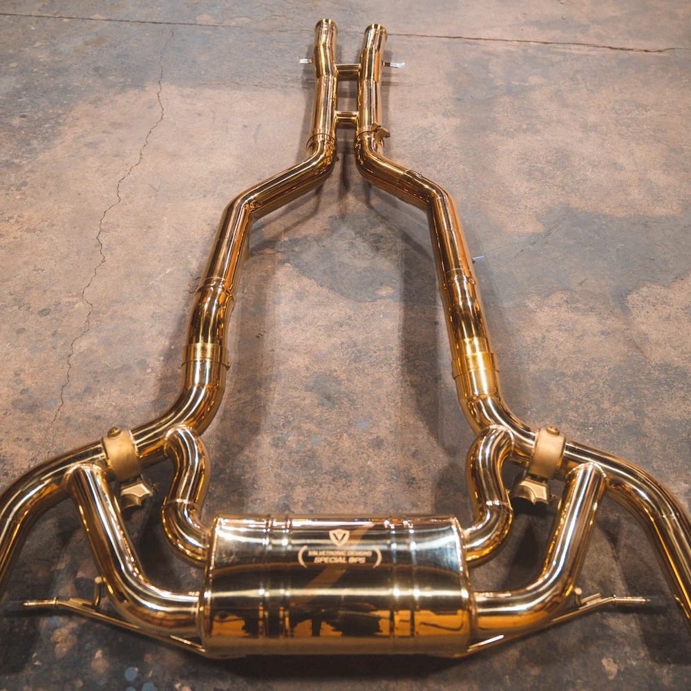 Valvetronic Designs Valved Sport Exhaust System for C190 / R190 Mercedes Benz-AMG GT