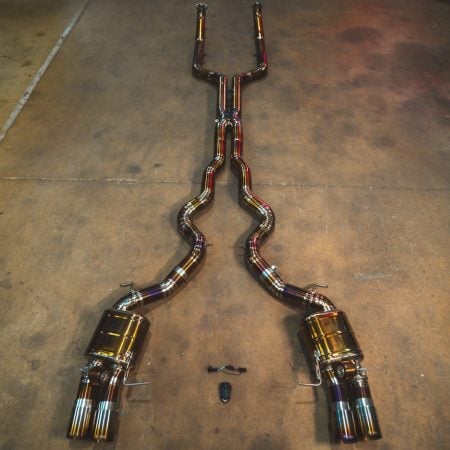 Valvetronic Designs Valved Sport Exhaust System for F12 BMW M6 [BMW.F12.M6.VSES.TI.TIBRT/BMW.F12.M6.VSES.BR.RC]