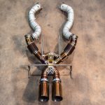 Valvetronic Designs F1 Race Exhaust System for P25 Mclaren 750S [MAC.750S.F1.FF.TI/MAC.750S.F1.TI]
