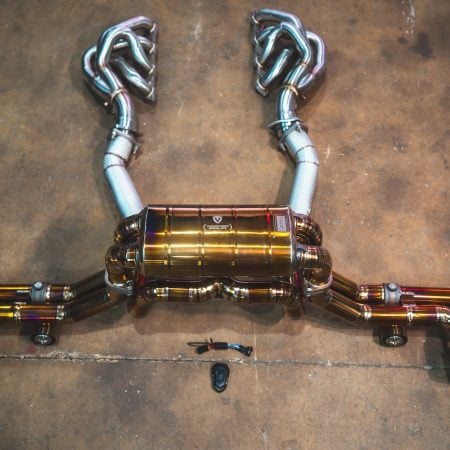 Valvetronic Designs Valved Sport Exhaust System for F131 Ferrari F430 [FER.F430.VSES.TI/FER.F430.VSES.FF.TI/FER.F430.VSES.FFH.TI]