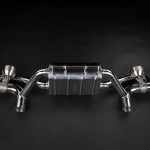 Capristo Valved Muffler (oem tips) for 982 Porsche 718 Cayman GT4 RS [02PO01003032NR]