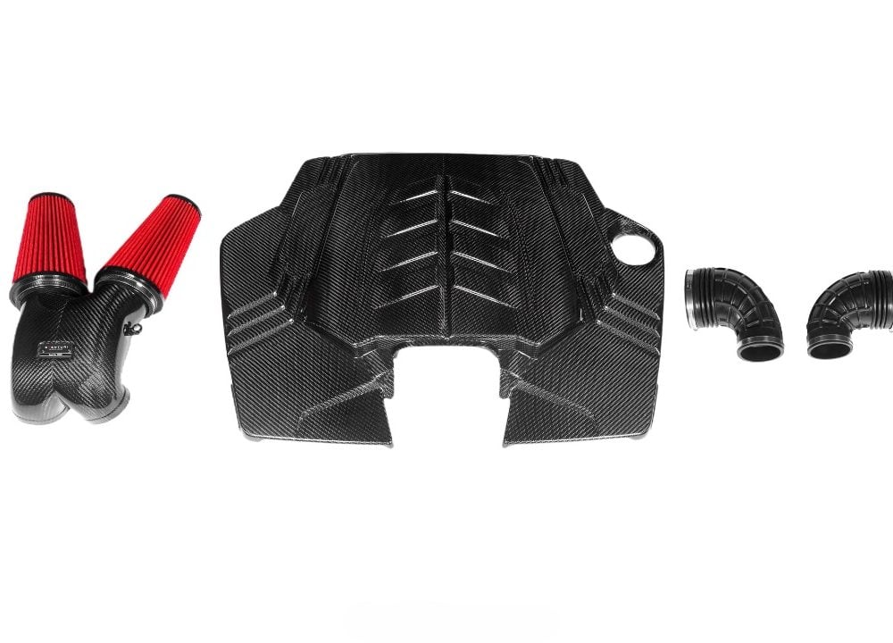 Eventuri Carbon Intake System for 9YX Porsche Cayenne GTS, S and Turbo GT [EVE-FLV8TT-CF-INT]