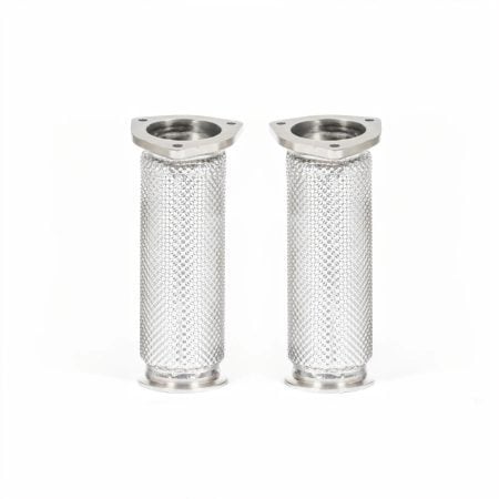 JCR Titanium Non-Silenced Link Pipe Sections (for JCR link pipes) for 982 Porsche 718 Cayman GT4 RS / Spyder RS
