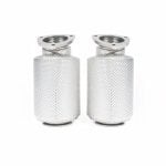 JCR Titanium Silenced Link Pipe Sections (for JCR link pipes) for 982 Porsche 718 Cayman GT4 RS / Spyder RS - Pair