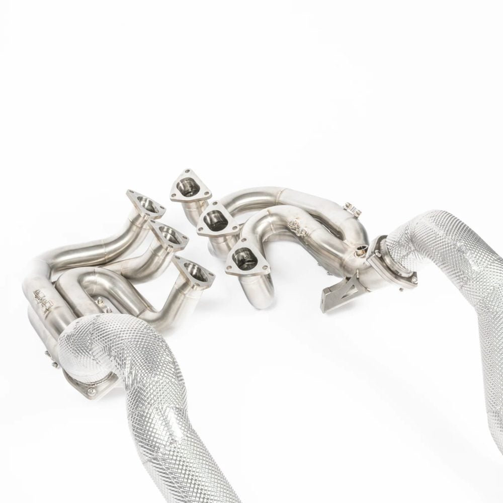 JCR Inconel Race Exhaust Manifold & Titanium Silenced Link