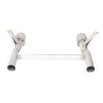 JCR Titanium Superlight Race Exhaust System for LP6xx-x Lamborghini Huracan Evo, Performante, Sterrato, STO, and Tecnica - Front View of Exhaust
