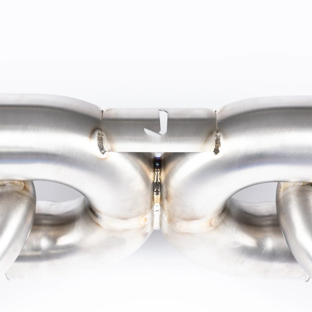JCR Titanium Valved Race Exhaust System for 982 Porsche 718 Cayman