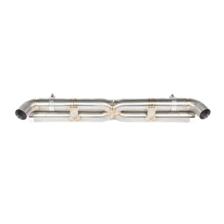 JCR Titanium Non-Silenced Center Silencer for 997.2 Porsche 911 Turbo / Turbo S