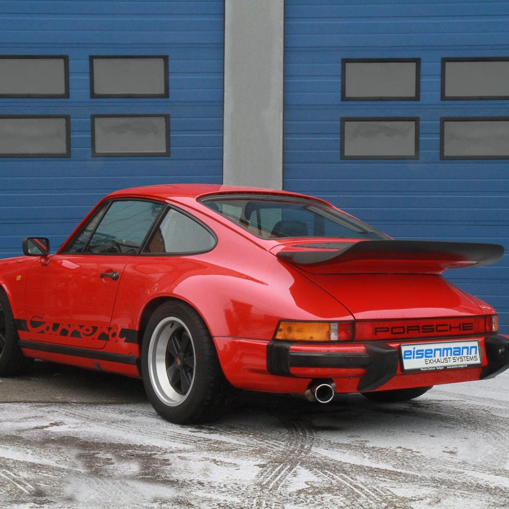 Eisenmann 83mm Tip Rear Muffler for G-Model Porsche 911 [P91132.00830]