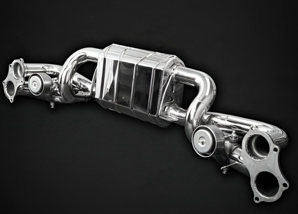 Capristo Valved Exhaust with CES3 for 982 Porsche 718 Cayman GT4 / GTS / Spyder [02PO01003008]