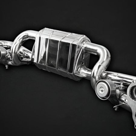 Capristo Valved Exhaust with CES3 for 982 Porsche 718 Cayman GT4 / GTS / Spyder [02PO01003008]
