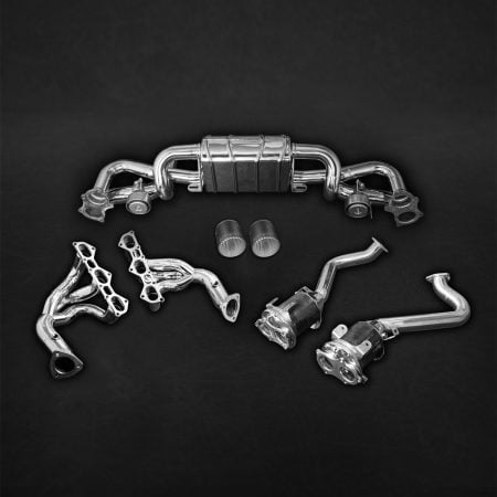 Capristo Complete Valved Exhaust System with Carbon Tips (ces3) for 982 Porsche 718 Cayman GT4 / GTS / Spyder