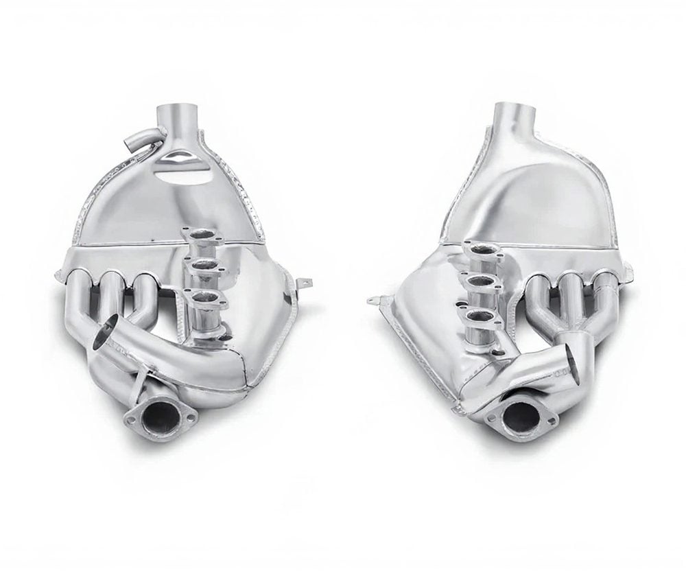 Eisenmann Stainless 42mm Heat Exchanger Set for F-Model Porsche 911