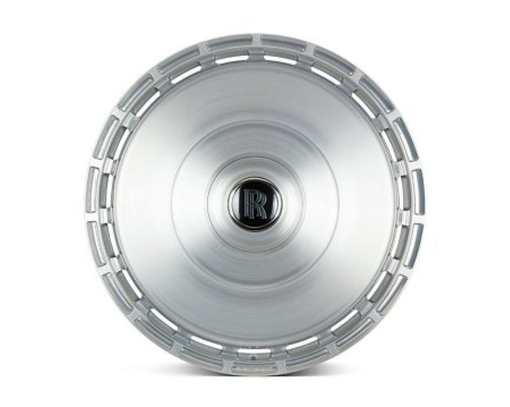 NOVITEC SP3 Forged Wheel Set (24x10) for RR51 Rolls Royce Cullinan Series I / Series II in Gloss Silver - Front View of Wheel