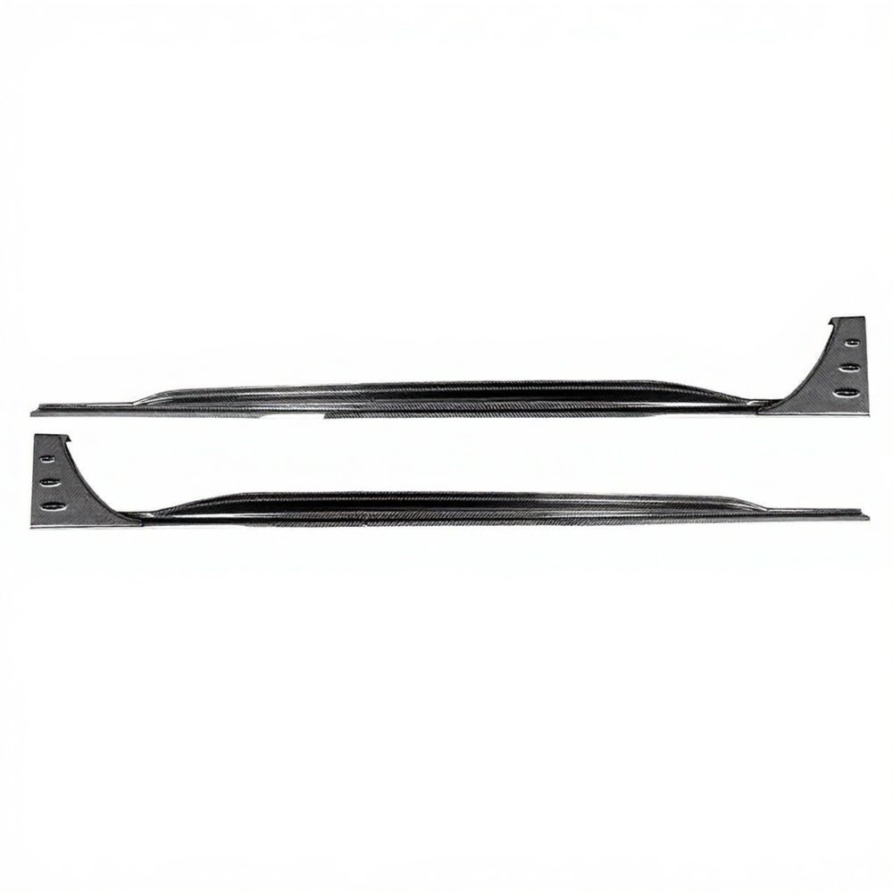 Exotic Car Gear Carbon Side Skirts for C8 Audi RS6 Avant