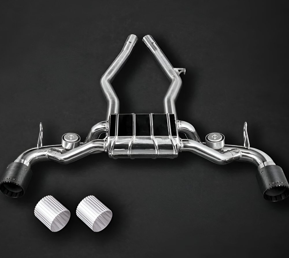 Capristo Valved Catback Exhaust System with Carbon Tips for A90 / A91 Toyota GR Supra