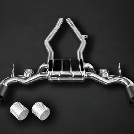 Capristo Valved Catback Exhaust System with Carbon Tips for A90 / A91 Toyota GR Supra