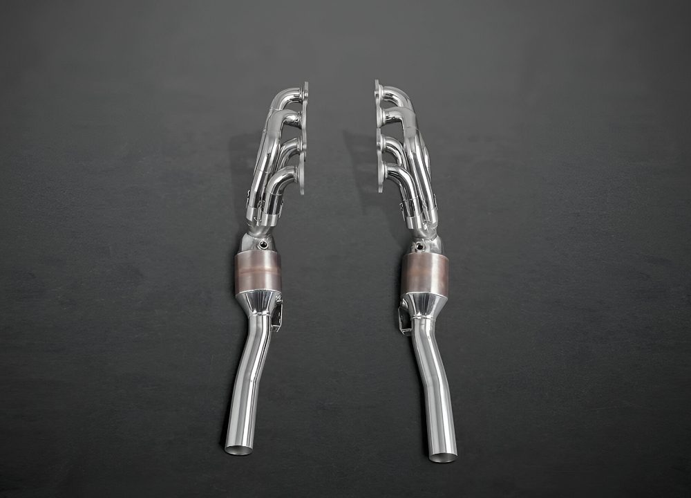 Capristo Sports Cat Headers w/ Secondary Race Pipes for W204 Mercedes-Benz C 63 AMG & C 63 AMG Black Series  [02MB02005005]