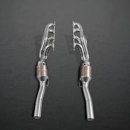 Capristo Sports Cat Headers w/ Secondary Race Pipes for W204 Mercedes-Benz C 63 AMG & C 63 AMG Black Series [02MB02005005]