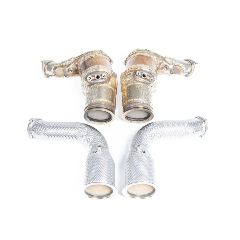 JCR Inconel Silencers for 9YA / 9YB Porsche Cayenne S and Turbo