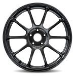 Volk Racing ZE40 M-Spec Wheel in Diamond Dark Gunmetal - Front View of Wheel
