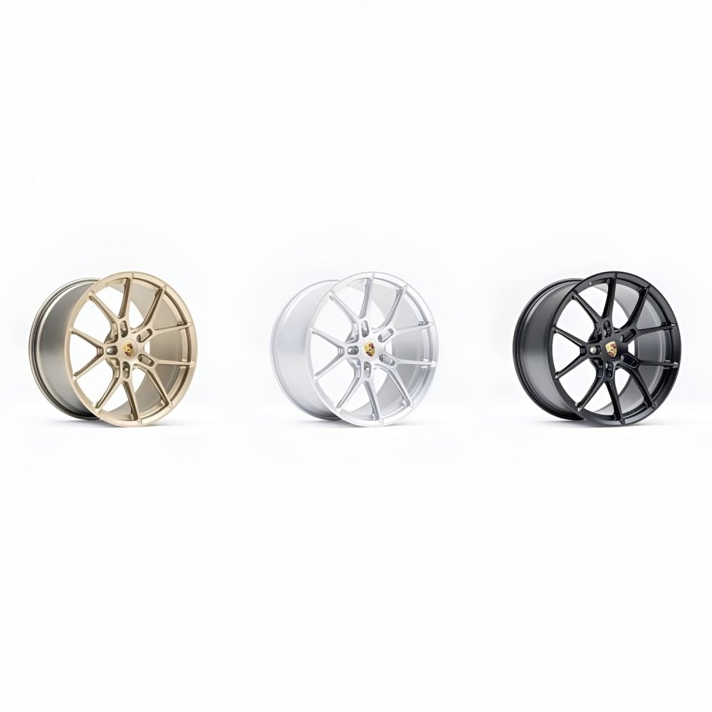 Manthey Racing Forged Lightweight Wheel Set for 981 Porsche Cayman GT4 - All Color Options