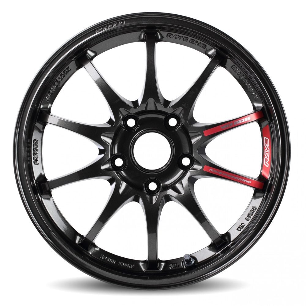 Volk Racing CE28 Club Racer II Black Edition Wheel - Front View