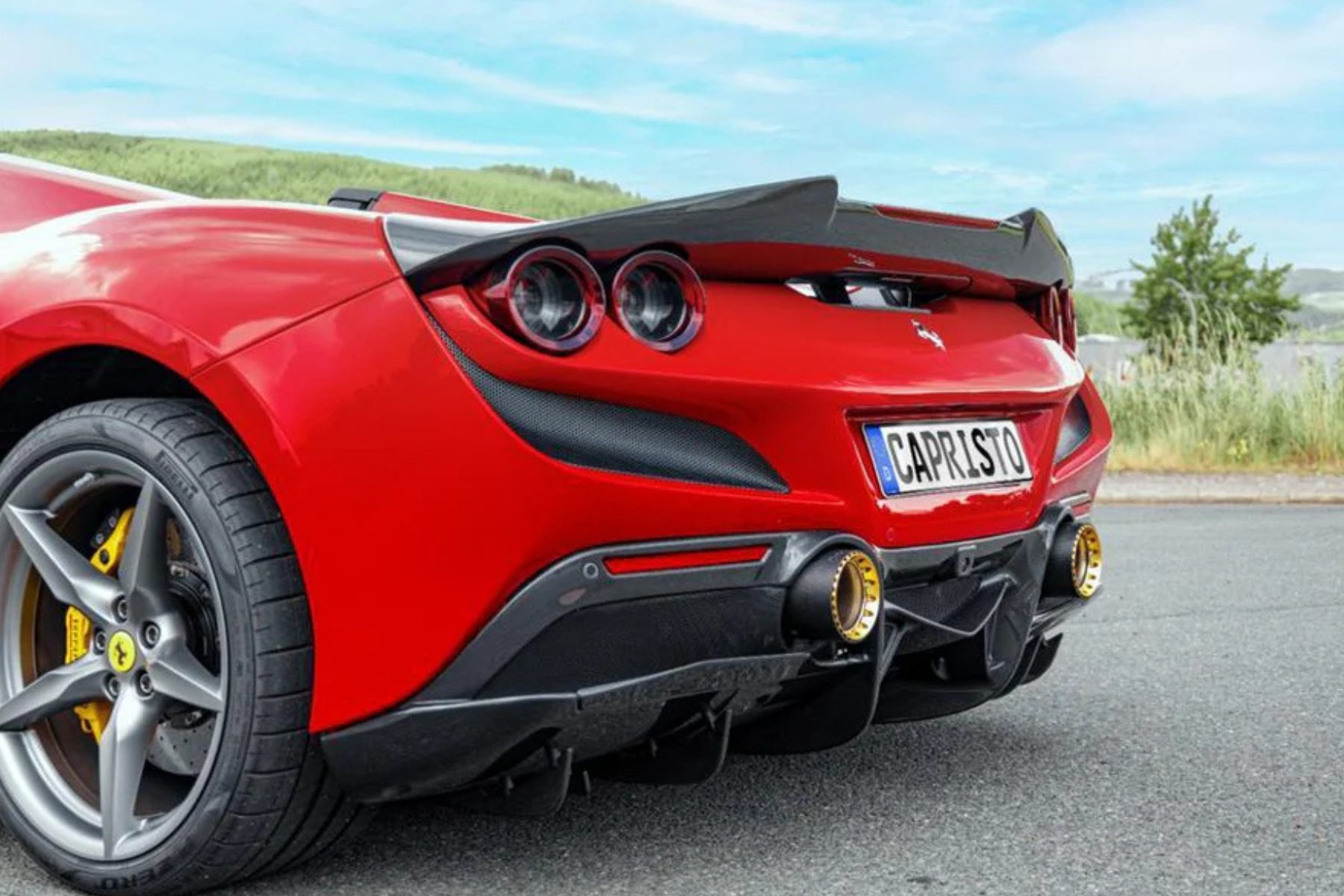 Capristo Ferrari F8 Exhaust Options: Precision And Power