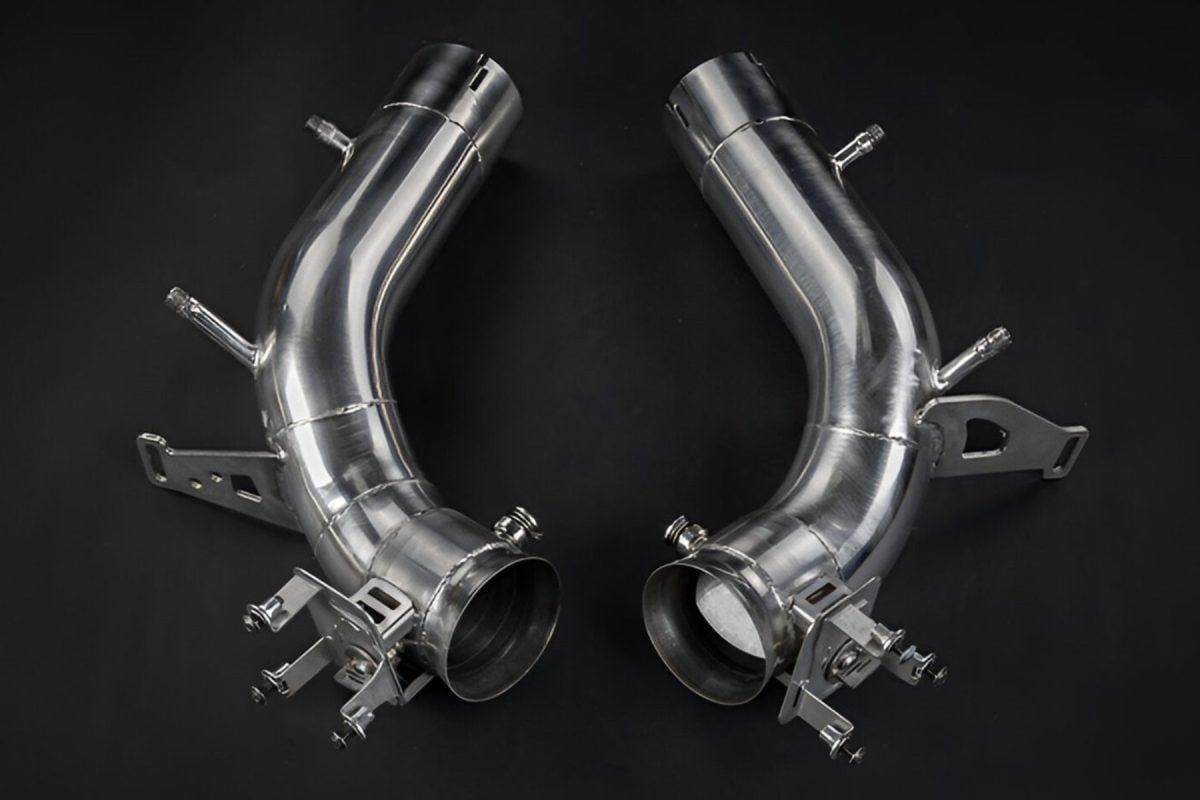 Ferrari 296 GTB exhaust