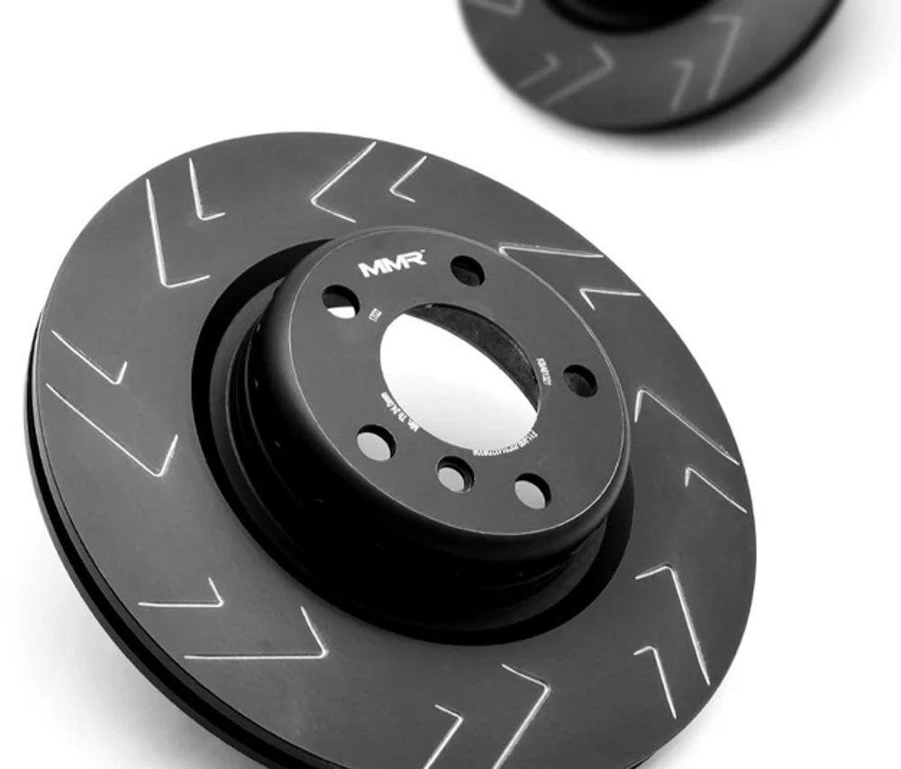 MMX 2-Piece Front Brake Rotors (370mm x 30mm) for BMW F2x / F3x BMW 1 Series, 2 Series, 3 Series, and 4 Series M Sport