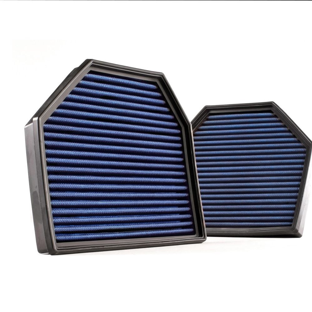 MMX Blue Cotton Panel Air Filters for Fxx BMW 1 Series, 2 Series, 3 Series, and 4 Series (with N20 engine)